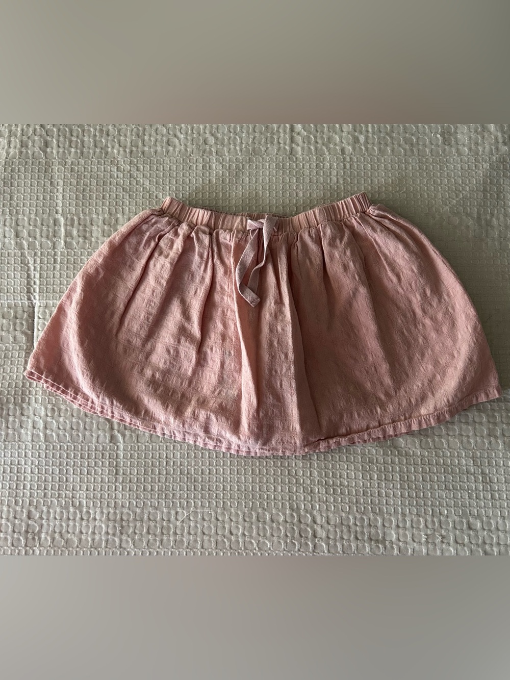 Edgehill Collection Light Pink Girls Elastic Waist Skirt